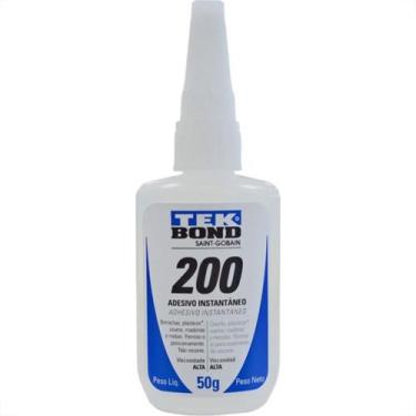 Imagem de Cola Instantanea Tekbond 200 - Nao Entope - Bico Tipo ''A'' Alta Visco