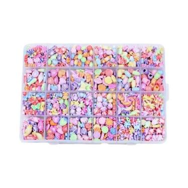 Imagem de Kit De Criação De Joias DIY Para Meninas: Pulseira E Colar Com Miçanga