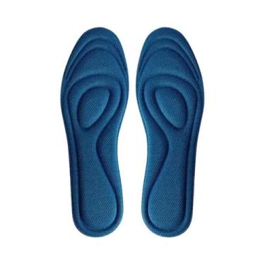 Imagem de Palmilhas Ortopédicas De Espuma De Memória 4 Peças Antibacterianas Des