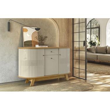 Imagem de Buffet Monza Cumaru/Opala - VRK COMERCIO ON-LINE - MADETEC MOVEIS LTDA