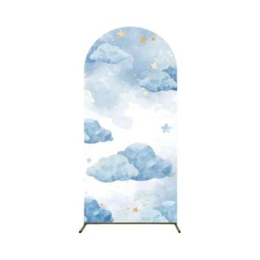 Imagem de Fundo De Arco De Desenho Animado Em Tecido Elástico Para Acessórios De