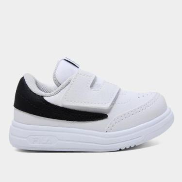 Imagem de Tênis Infantil Fila 88 Baby, Branco, Preto, 21
