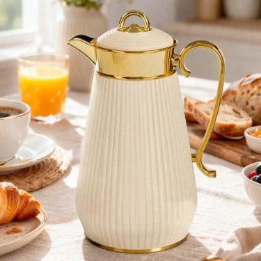 Imagem de Garrafa termica creme 1 litro 735 - PGB