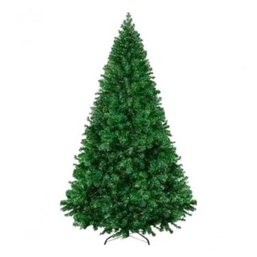 Imagem de Árvore de Natal Pinheiro Luxo 2,10 m com 950 Galhos Visual Denso Verde Premium Colchões