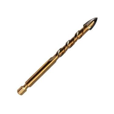 Imagem de Broca Vídia Para Porcelanato 8mm 4 Pontas Super Pro - Dtools