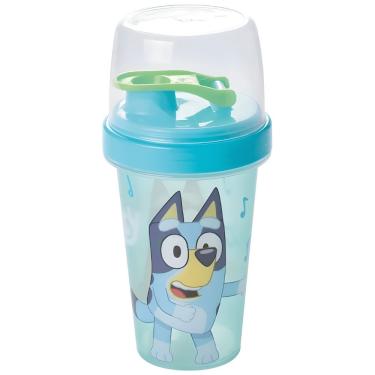 Imagem de Mini Shakeira Bluey 320ML para Bebidas Divertidas em Plástico BPA FREE Licenciada para...
