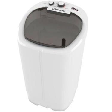 Imagem de Tanquinho Mueller Big 20 Kg Semiautomático Sistema de Drenagem, Branco