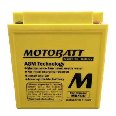 Imagem de Bateria Motobatt Mb10u 14ah Gn Intruder Virago 250 Gs 500