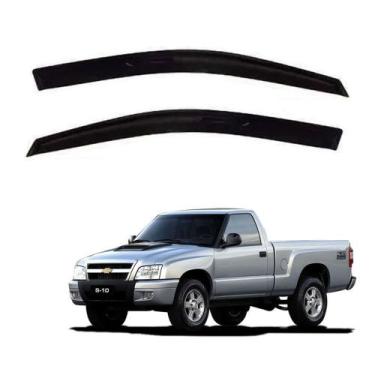 Imagem de Calha De Chuva S10 2000 2001 2002 2003 2004 2005 Cab Simples - PRESCAL