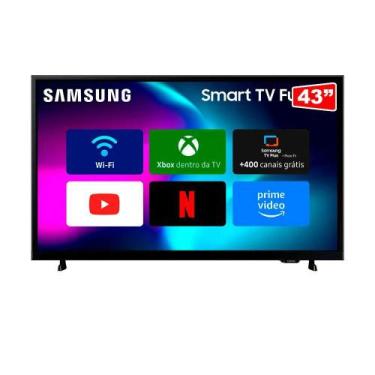 Imagem de Samrt Tv Samsung LS43F6000F 43 FHD Tizen Hyper Real, Bivolt, Preto