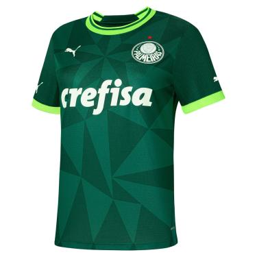 Imagem de Camisa Palmeiras I 23/24 s/nº Torcedor Puma Feminina-Feminino