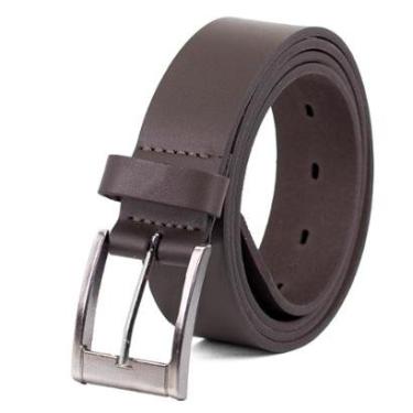 Imagem de Cinto Masculino Fasolo Social Couro Liso Soleta Malboro Confortável G219374 Cor:;Tamanh...
