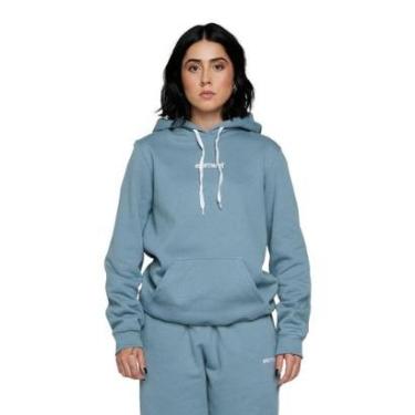 Imagem de Moletom Element Fech Emb Logo Hoody 280 Azul Claro-Azul Claro-G-Feminino