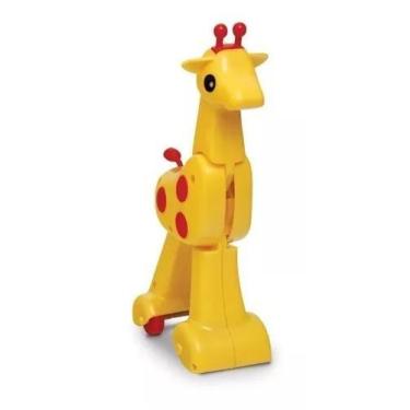 Imagem de Brinquedo Bebê Gina Girafa Com Fricção Infantil Elka