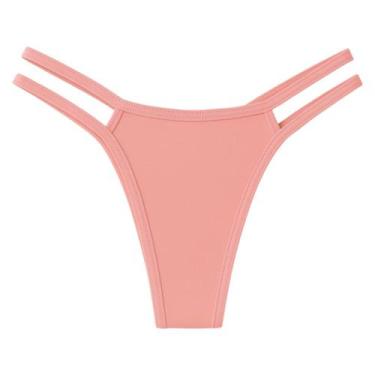 Imagem de Kit c/7 Unidades de Calcinha Fio Dental Lingerie Sexy Sensual Empina e