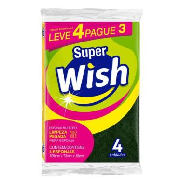 Imagem de Esponja Multiuso Super Wish - Leve 4 Pague 3