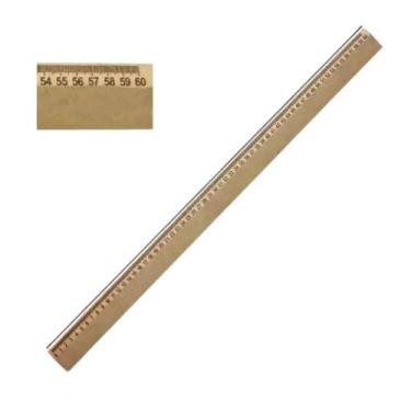 Imagem de Régua de alfaiate 60 cm mdf unidade - CARRETEL