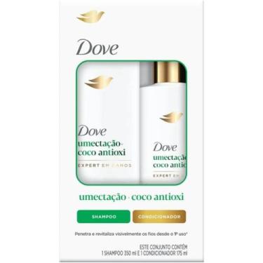 Imagem de Kit Shampoo e Condicionador Umectação + Coco Antioxi Dove