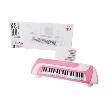 Imagem de Brinquedo Piano Infantil Elétrico Cores Sortidas Domni