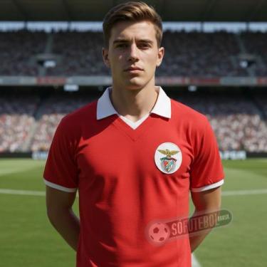 Imagem de Camisa Benfica 1960 - Modelo I - Liga Retrô, M (M)