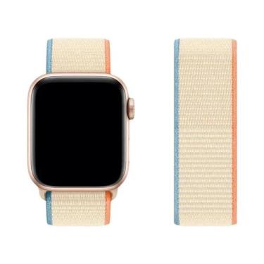 Imagem de Pulseira De Nylon Para Apple Watch Ultra Sport Pride 49mm 44mm 40mm 45