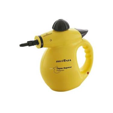 Imagem de Higienizador a Vapor Express Limpeza Profunda 9 Acessórios Amarelo 250ml 220V Britânia