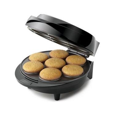 Imagem de Máquina de Cupcake Pratic CK-01 Antiaderente com Bicos de Confeiteiro Preto Inox Mondial
