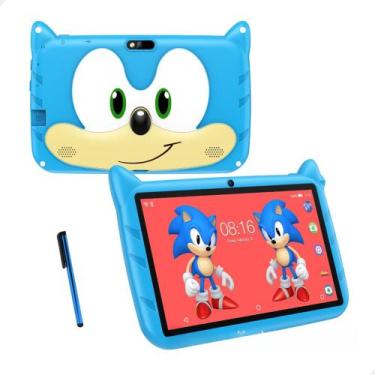 Imagem de Tablet Sonic Azul kids Infantil promoção tela 7 Polegadas
