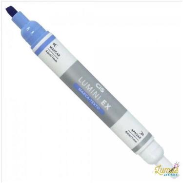 Imagem de Marca Texto Lumini Ex Apagável CIS Cores:Azul