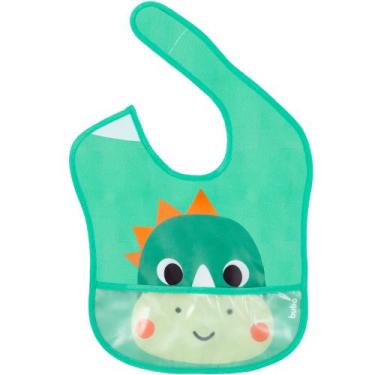 Imagem de Babador Impermeável BUBA sem Mangas para Bebê Tecido Premium à Prova D