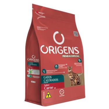 Imagem de Ração Origens Gatos Adultos sabor Carne 10,1 Kg