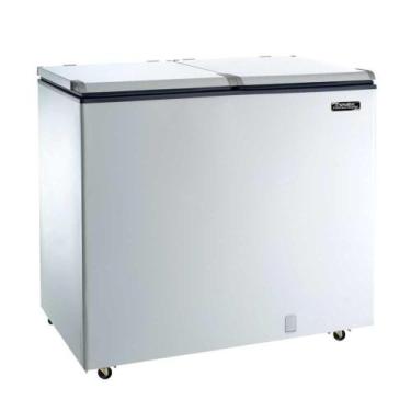 Imagem de Freezer Horizontal Dupla Ação 325L Tampa Cega 220V - Esmaltec, 220V