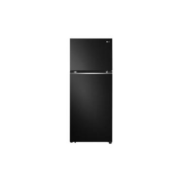 Imagem de Geladeira LG Frost Free Inverter 395L Duplex Cor Black Inox (GN-B392PX