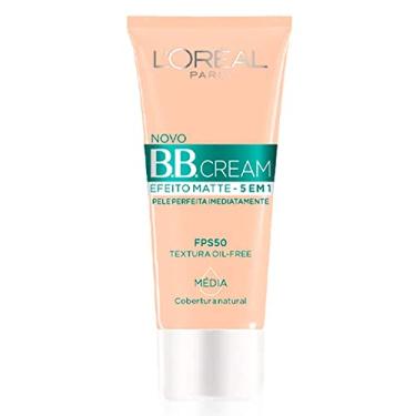 Imagem de L'Oréal Paris Base BB Cream Efeito Matte Cor Média Fps 50, 30ml
