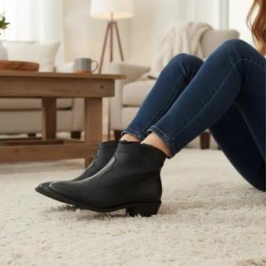 Imagem de Bota Feminina Moleca 5353.200, 35, Avelã