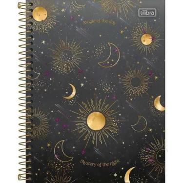 Imagem de Caderno Espiral Capa Dura Colegial 10 Matérias Magic 160 Folhas Tilibr