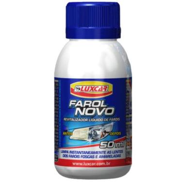 Imagem de Revitalizador Farol Novo 50ml Tira Amarelado dos Faróis, Deixa Brilhan