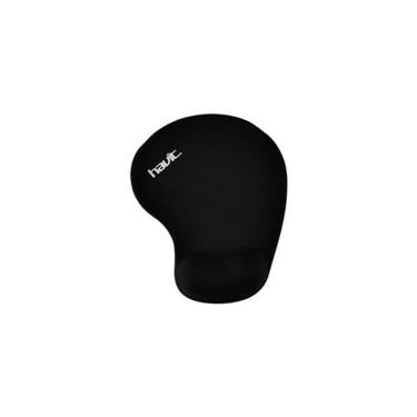 Imagem de Mousepad Havit HV-MP802 com Apoio de Pulso em Gel Ergonômico Preto com Base Antiderrapante