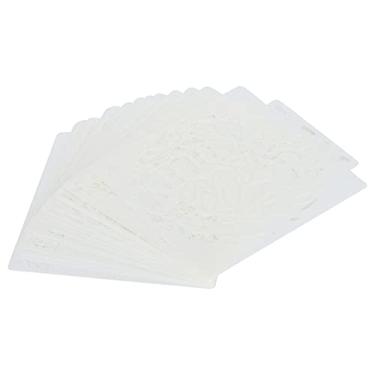 Imagem de Pintura Desenho Stencils, Material PET 16 unidades Fácil de limpar Modelo de mandala durável para decoração de parede para alunos para crianças para pintura em tecido