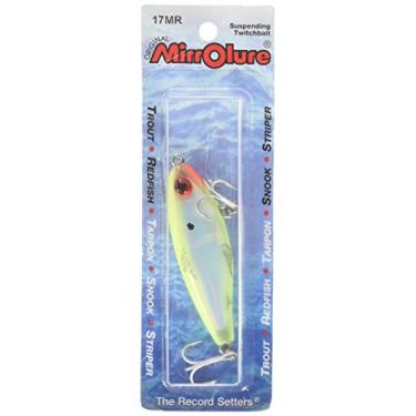 Imagem de Mirrolure 17MR-CH Mirrodine Suspend Twitchbait Chat Bk-Bel/Silver 6 cm 3/8 oz
