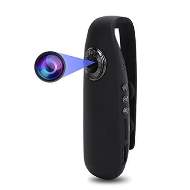 Imagem de Heayzoki Mini filmadora 1080p Dash Cam Body Camera para motocicleta, gravador de vídeo vestível, para aplicação da lei policial, entrevistas, atividades ao ar livre