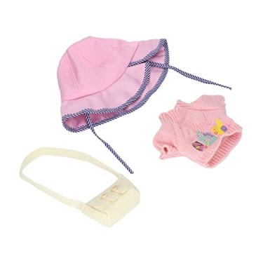 Imagem de Lindas roupas de pato roupas de pelúcia laváveis ​​chapéu sem cheiro saco de suéter para pelúcia