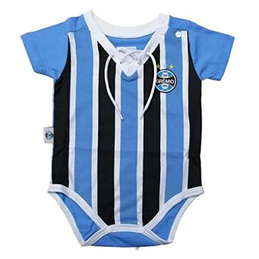 Imagem de Body Bebê Grêmio Retrô Tricolor Oficial