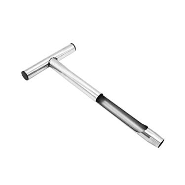 Imagem de Tingpai 12,8 '' S de amost gem de solo em estilo T e manuseio de kits de teste de solo com 2 unidades de sacos de amost Fer menta de amost gem de solo de aço pa ja im g mado Fazenda Golfe Campo