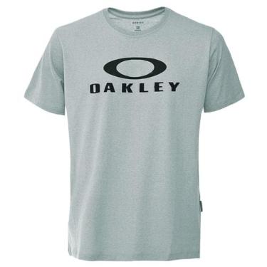 Imagem de Camiseta Oakley O-Bark Tee Stone Grey