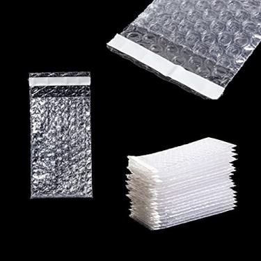 Imagem de PackageZoom Bolhas de amortecimento – Sacos transparentes de 7,6 x 12,7 cm, pacote com 20 sacos de bolhas autoselantes – Sacos de bolhas para envio, embalagem, movimento e armazenamento