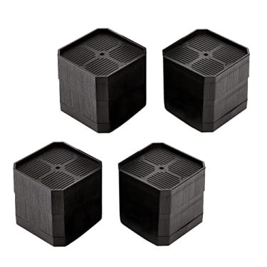 Imagem de Elevadores de móveis pesados de 2 polegadas para armação, dormitório, sofá, elevadores de cadeira, 8PCS