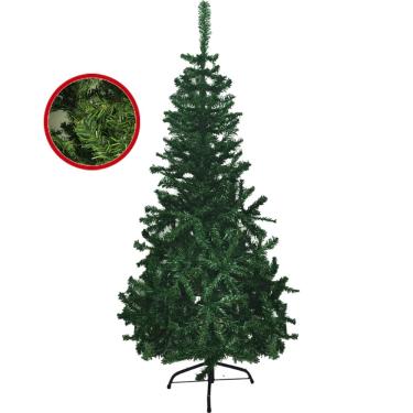 Imagem de Arvore de Natal Pinheiro Verde Natalino 1 metro e 50 centimetros 346 Galhos Decoraçao Casa Festas