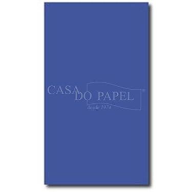 Imagem de Papel Dobradura 50x60cm. Azul Escuro V.M.P., Multicor, pacote de 100