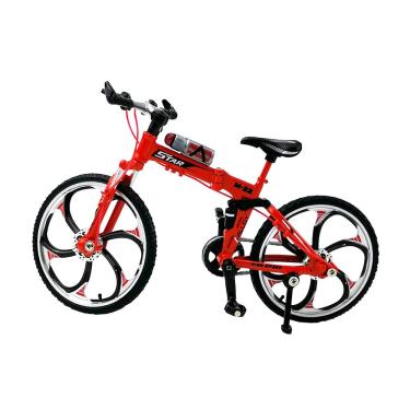 Toyvian 2 Conjuntos De Bicicleta De Dedo De Metal Para Crianças
